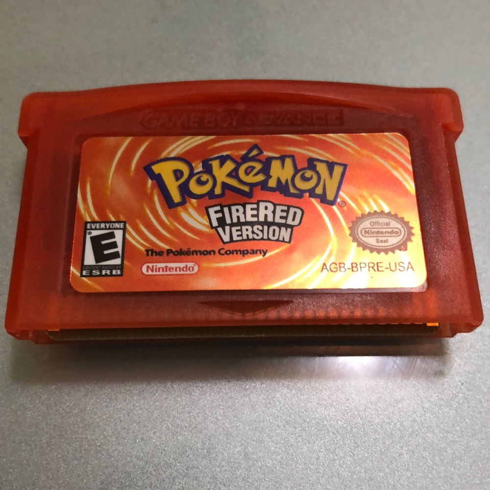 Pokémon Fire Red Gamboy Game